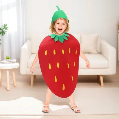 1Pcs Strawberry Fruit Costume  - Easy Cosplay Prop 评论和价格
