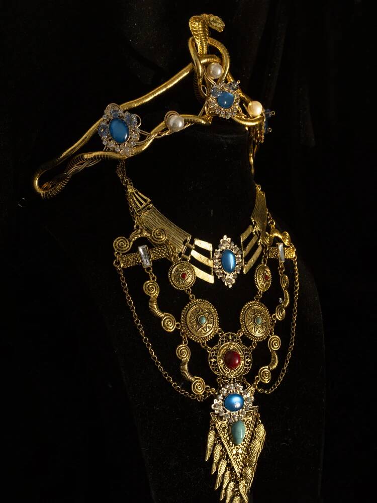 Cos Egyptian Headdress Pharaoh - Cosplay Prop Making 评论和价格