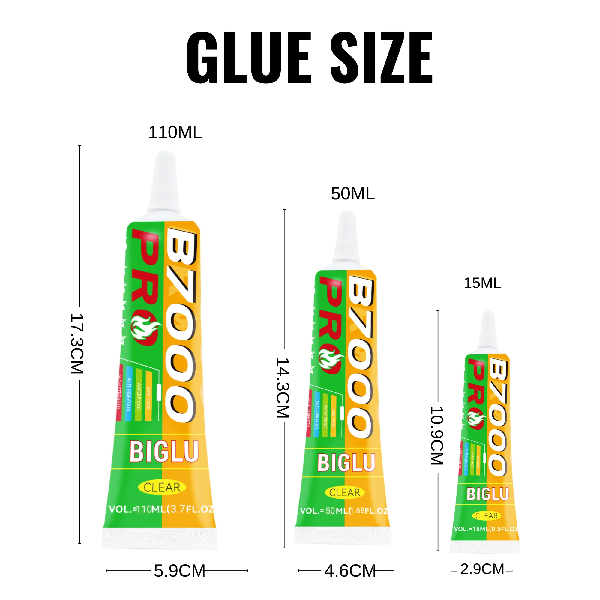 B7000 PRO Clear Contact Phone  - Contact Cement Glue 评论和价格