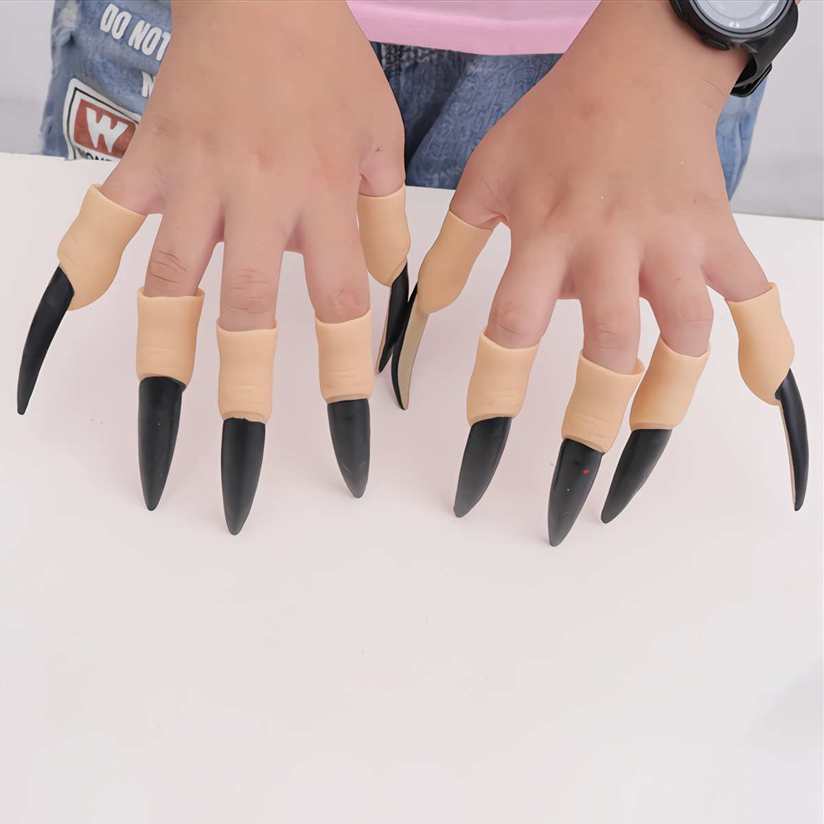 20Pcs Halloween Nails Props Ru - Easy Cosplay Prop 评论和价格