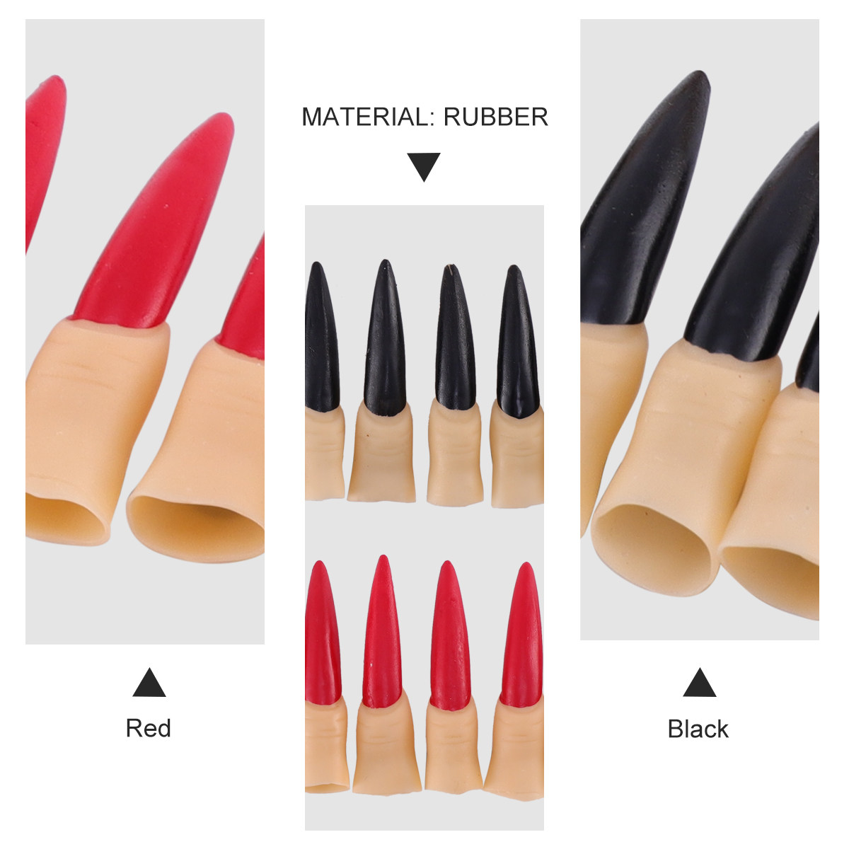 20Pcs Halloween Nails Props Ru - Easy Cosplay Prop 评论和价格