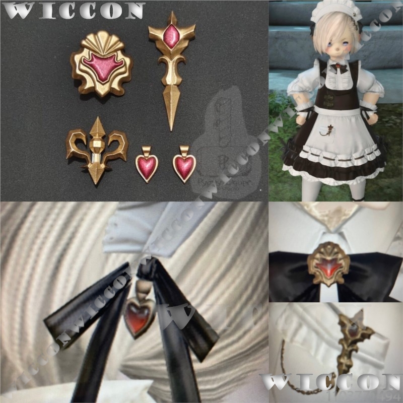 Classic Maid Uniform Accessori - Cosplay Prop 3D Print Settings 评论和价格